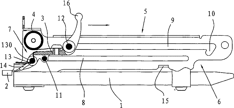 Nail box of pneumatic nail gun