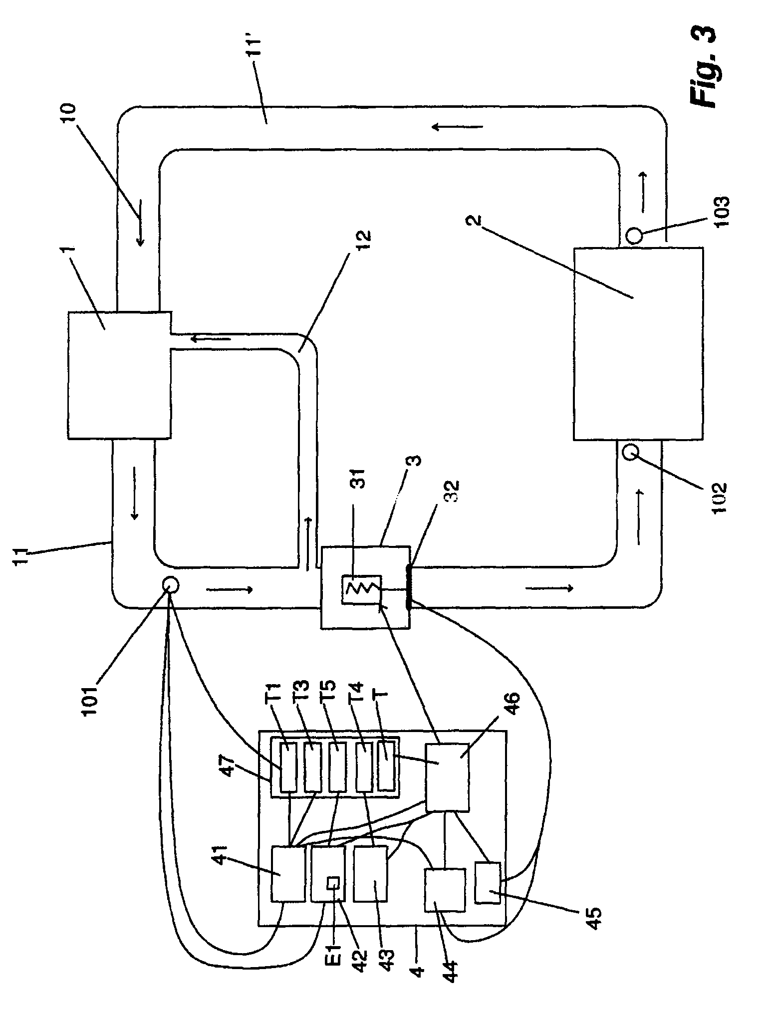 Method and device for controlling the initial opening of a thermostat regulating the temperature of an internal combustion engine