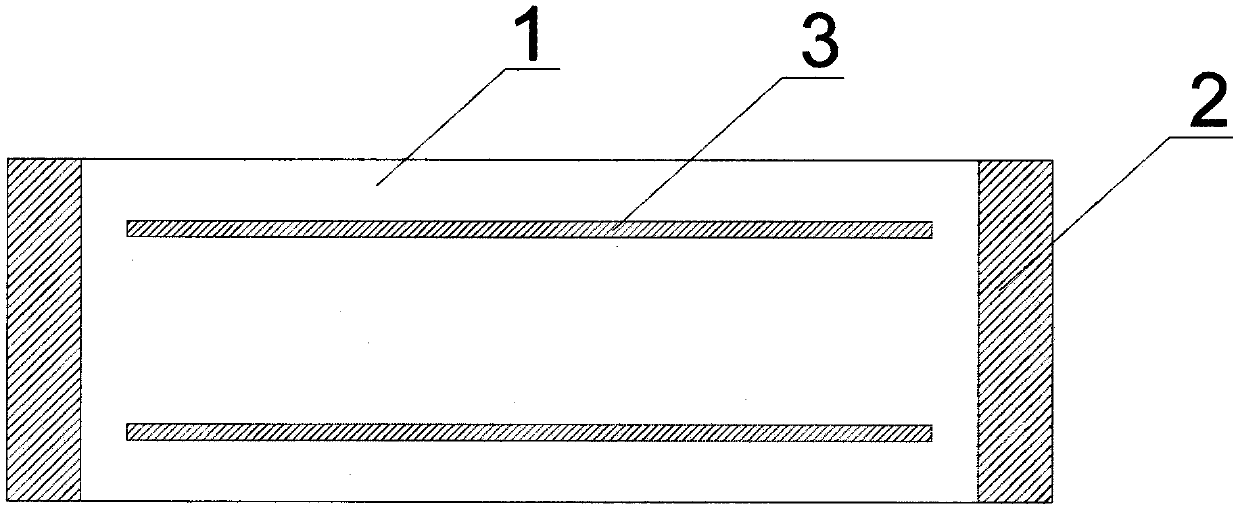 Connected bamboo-UHPC combined bridge deck slab structure adopting grid type bamboo plate