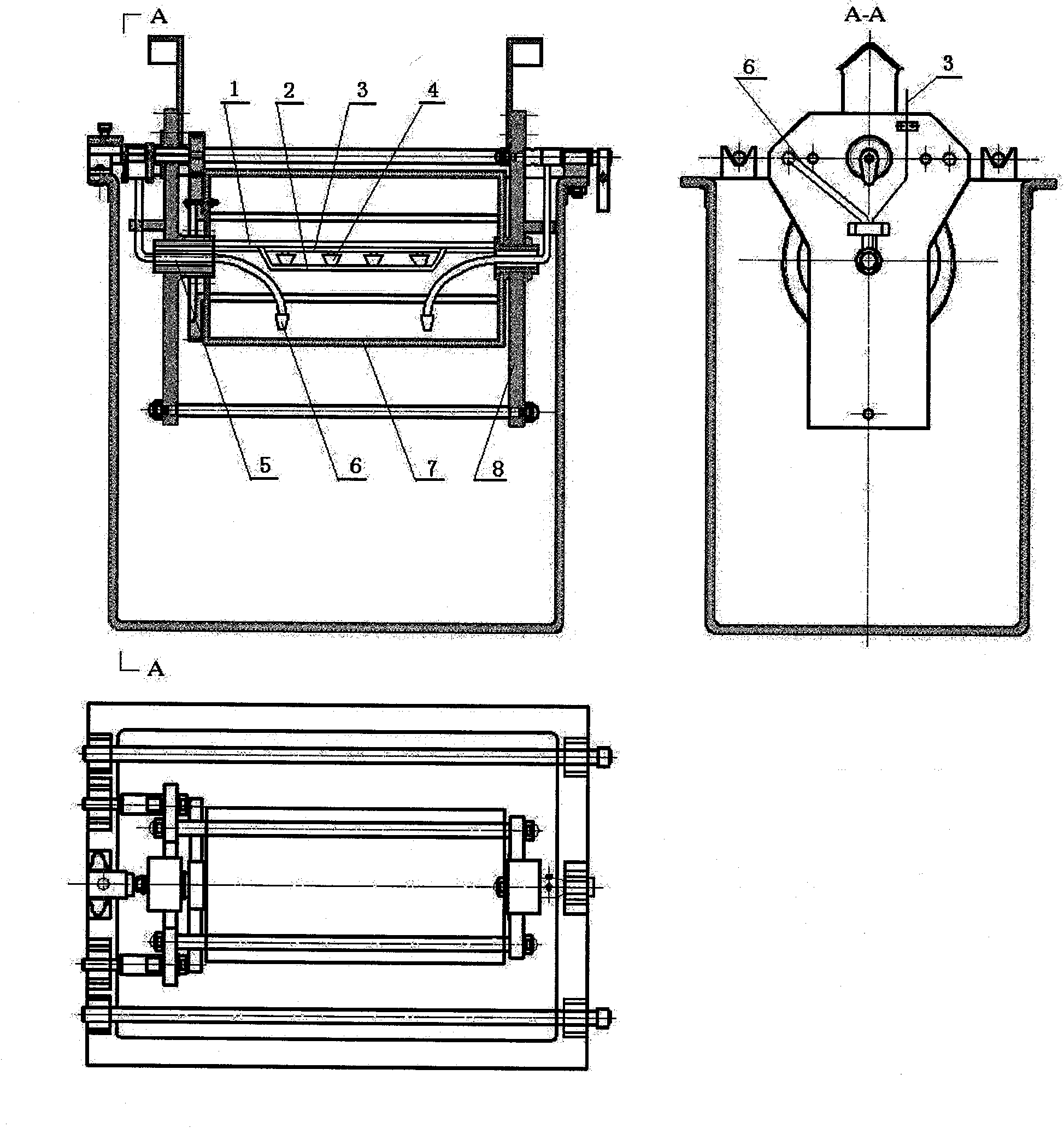 Ultrasonic barrel plating technique and device thereof
