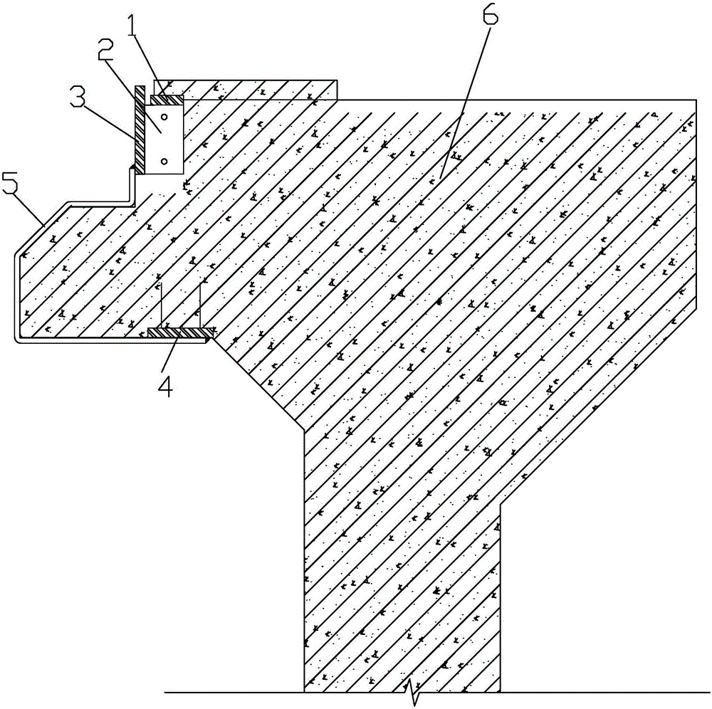 Construction method for embedding iron into special-shaped trench support opening