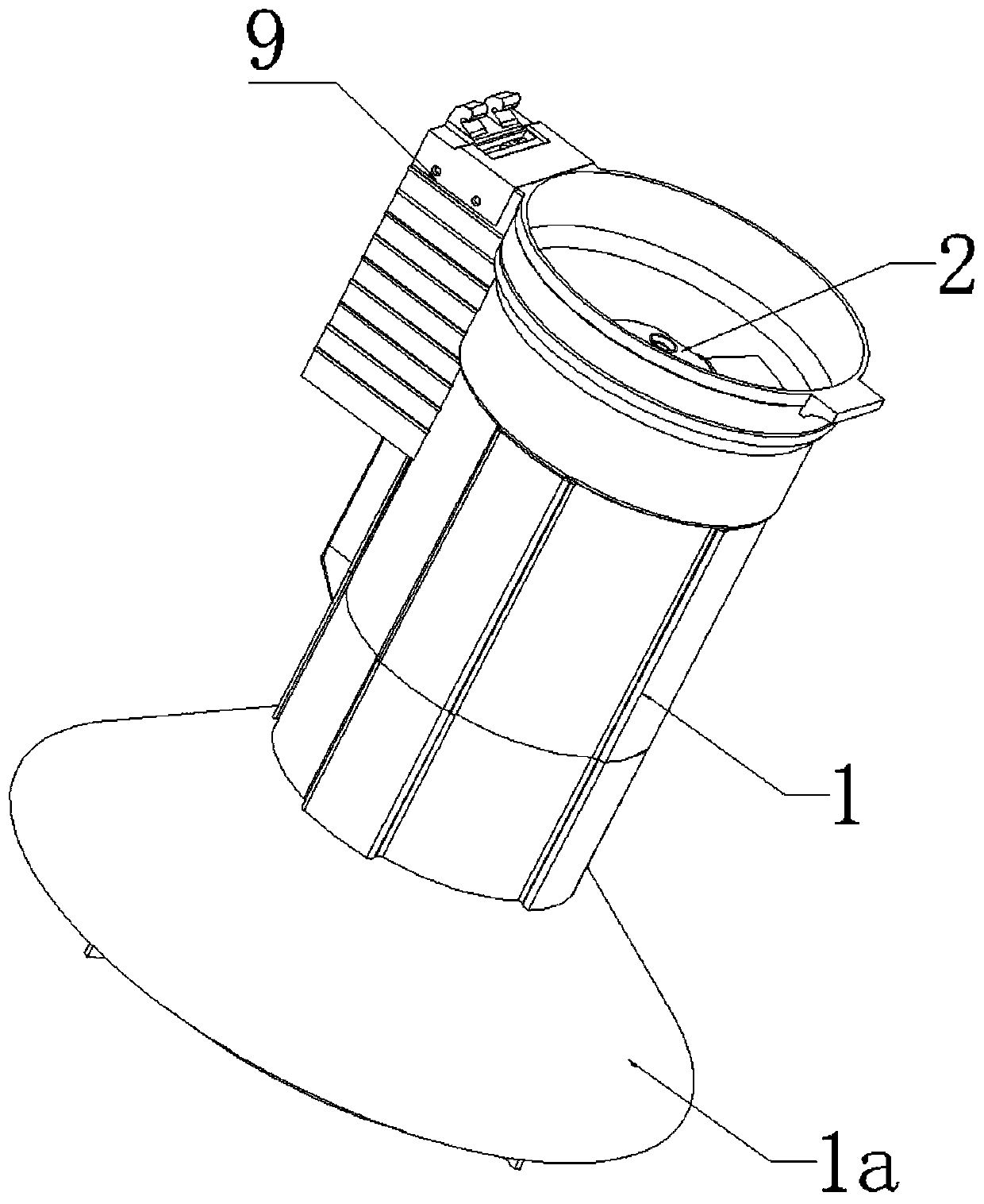 Adjustable sowing system for unmanned aerial vehicle sowing