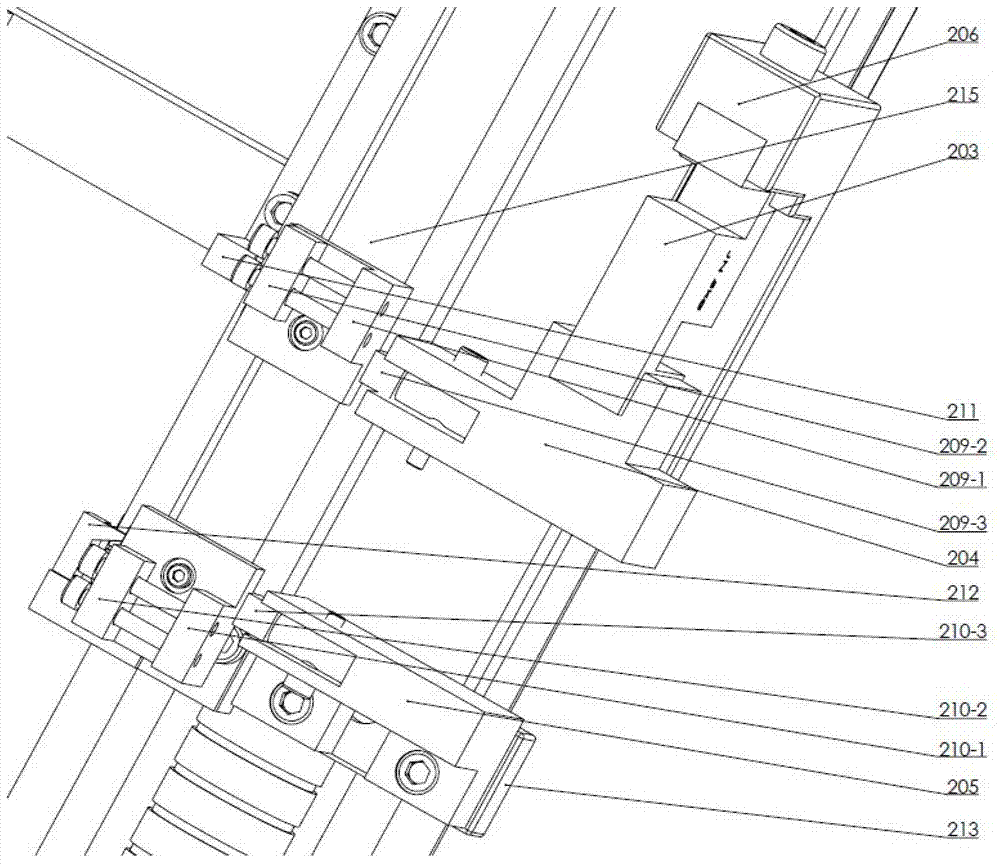 Experimental device and method for measuring mechanical property of special material in macroscale