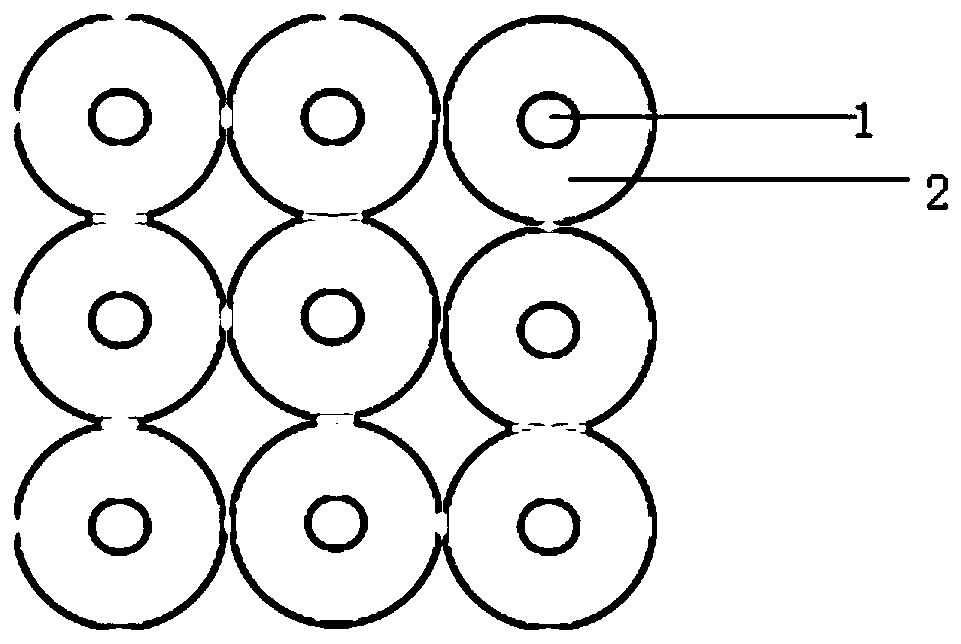 Coating method of battery diaphragm