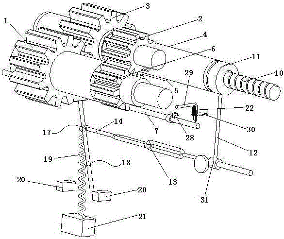 Automatic-feeding lathe tailstock mechanism