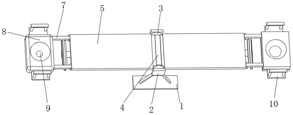 Active protection type seesaw capable of preventing head warping phenomenon