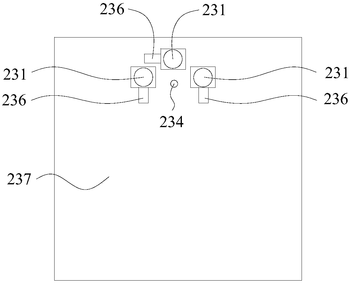 Photographing component, electronic equipment and photographing method