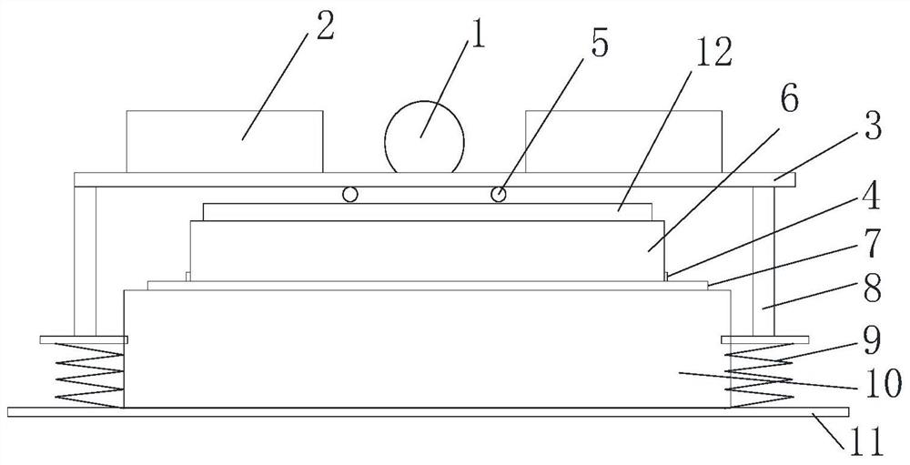 Experimental method for testing the performance evolution of cement-based materials for slab ballastless track structures