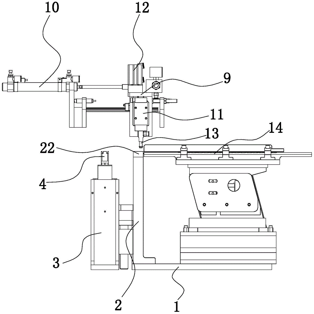 Directional feeding device of needle seats