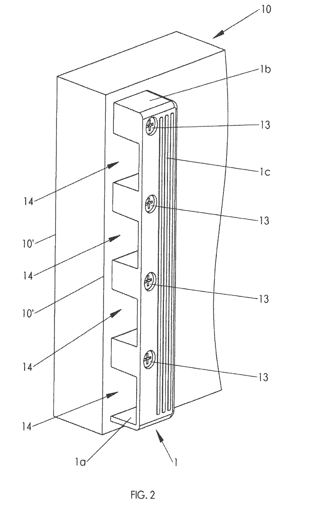 Bedstead fastening device