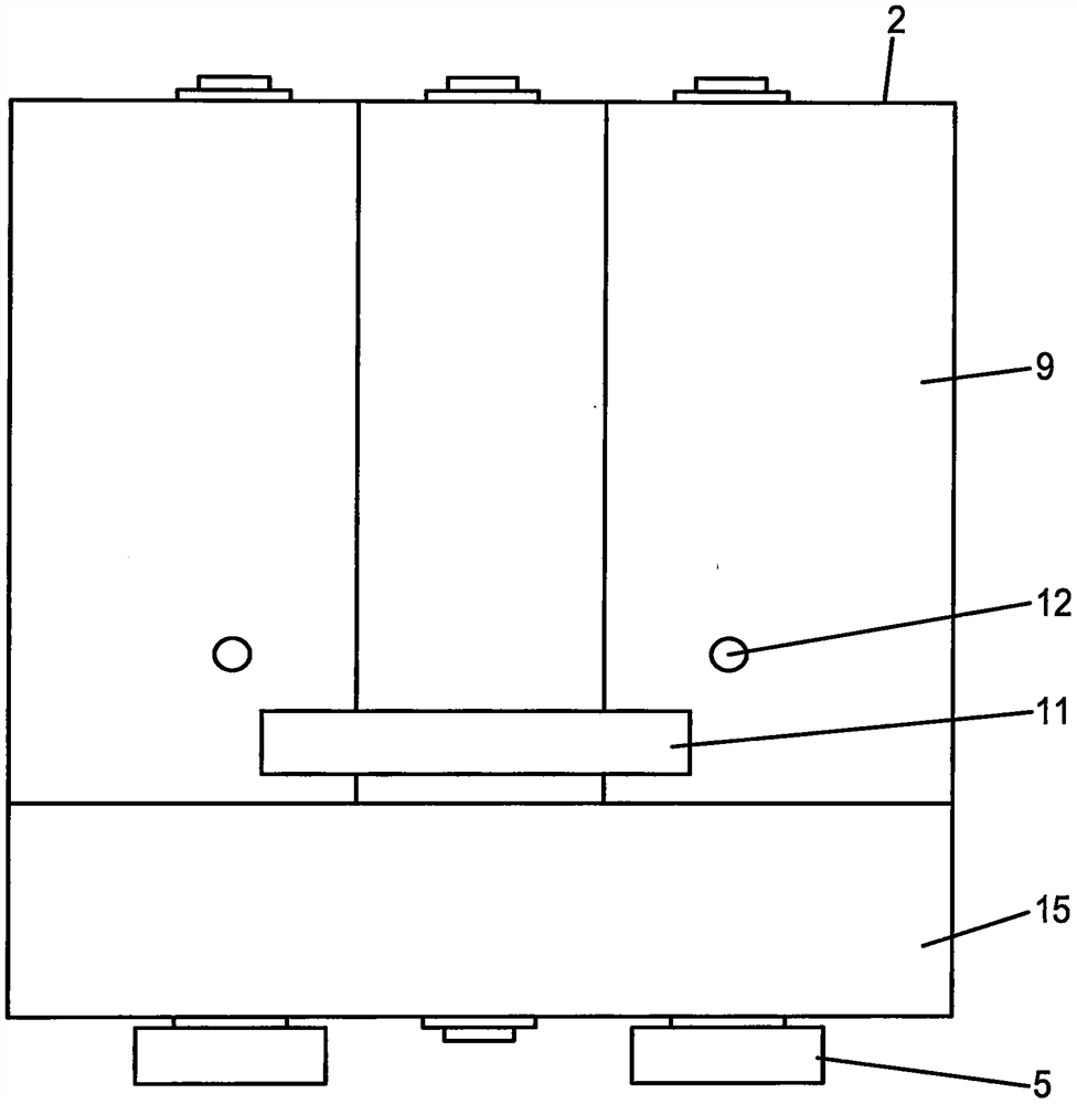 Three-shaft continuous stirring cylinder