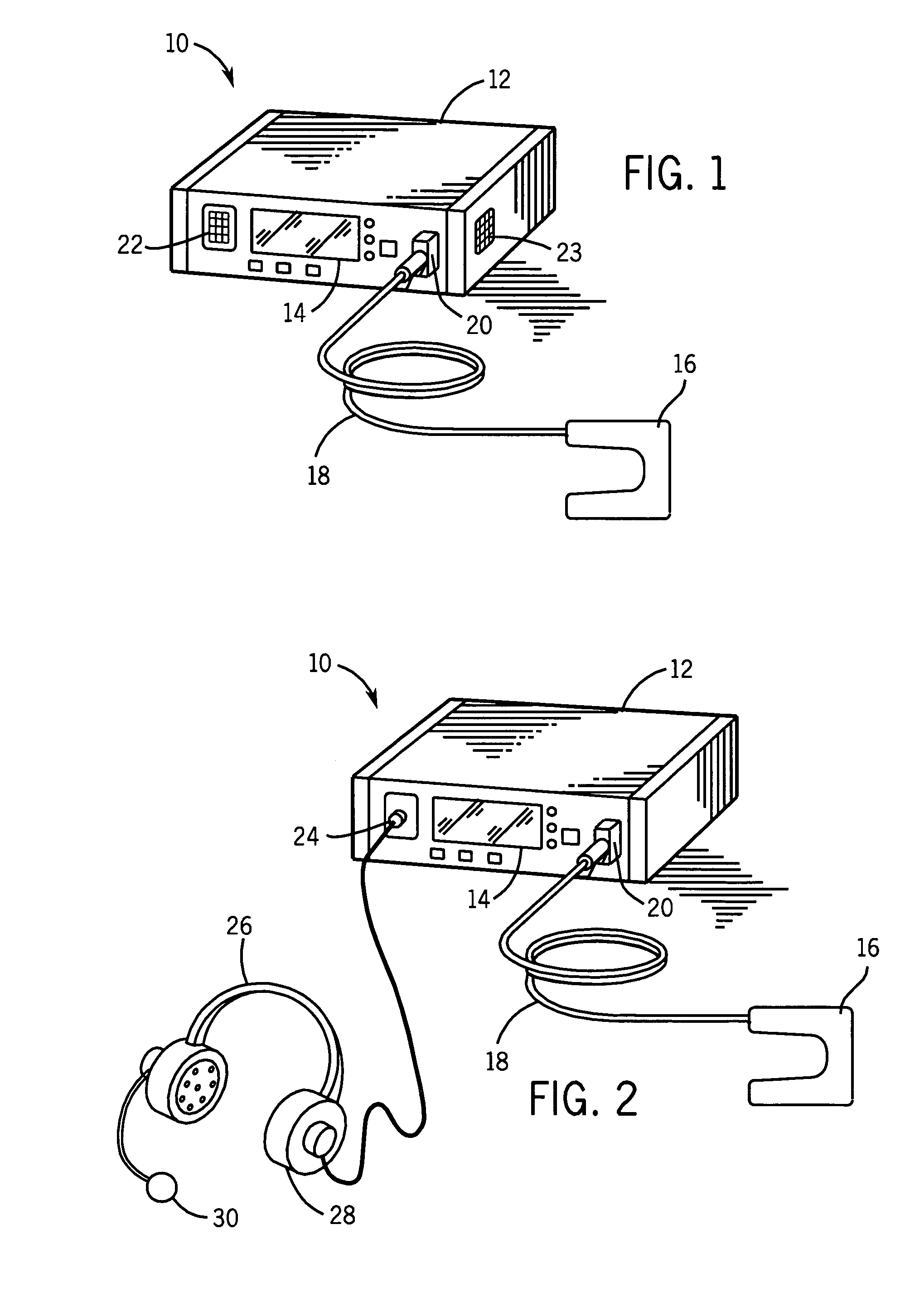 System and method for secure voice identification in a medical device