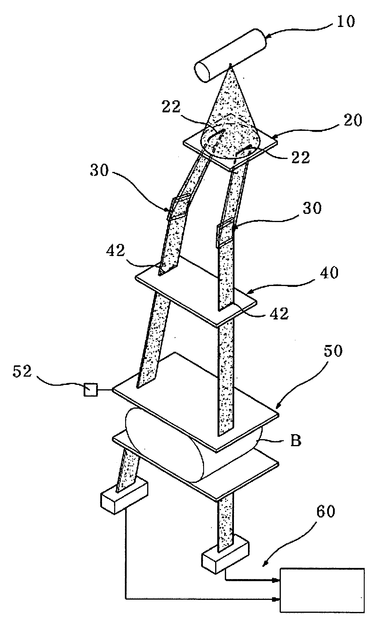 Dual-radiation type mammography apparatus and breast imaging method using the mammography apparatus
