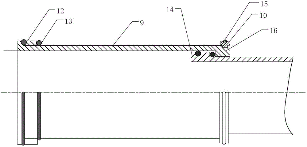 Small fully-automatic multistage rapid telescopic link device
