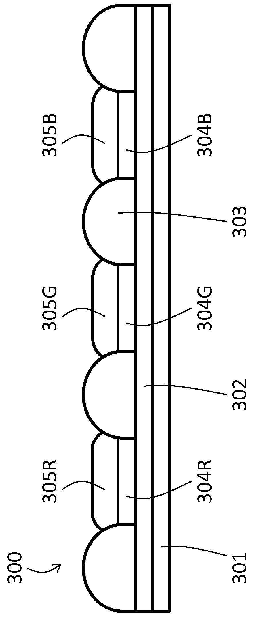 Local seal for encapsulation of electro-optical element on a flexible substrate