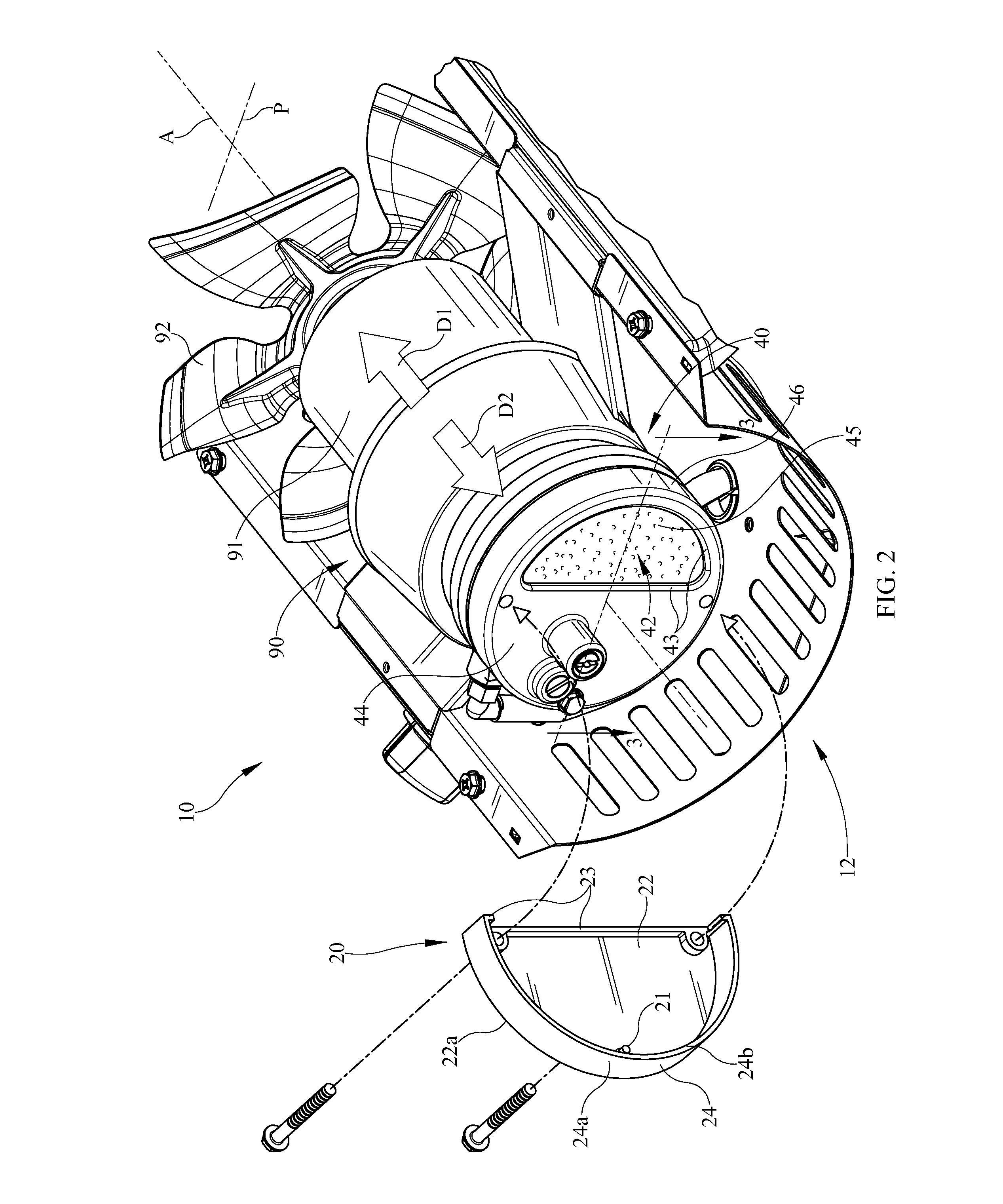 Passive pump filter