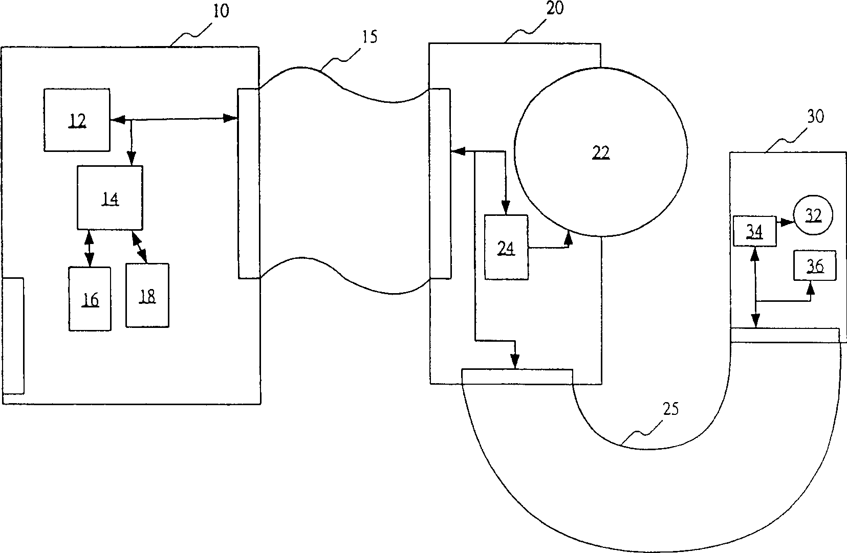 Connecting wire arranging method in disc device