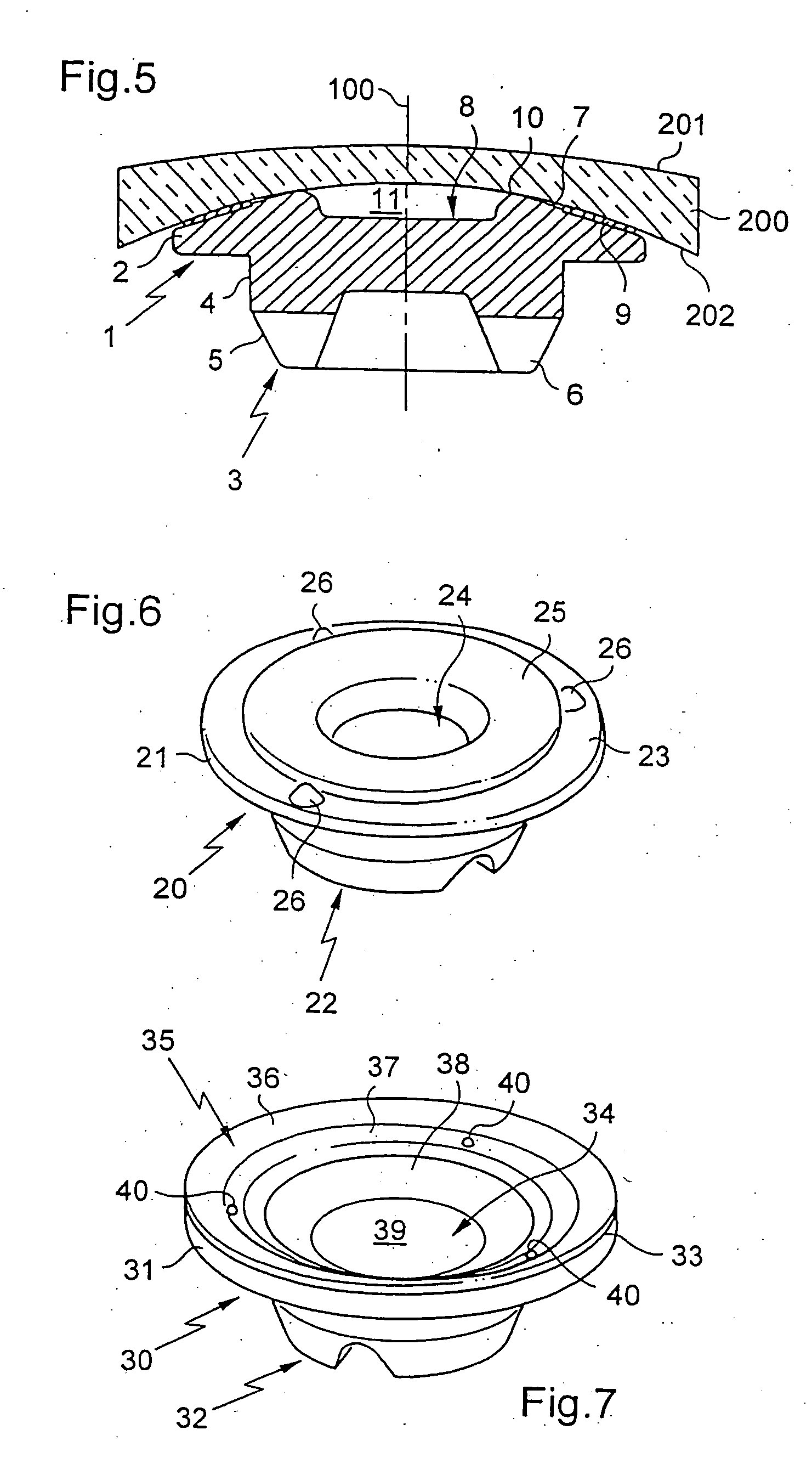 Pneumatic blocking support for an optical lens