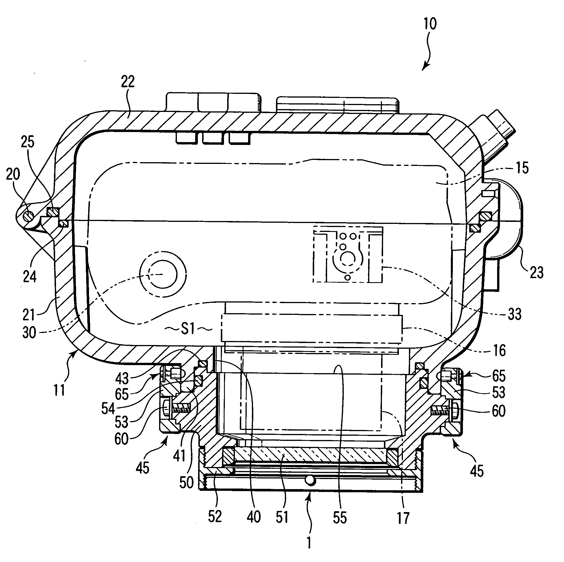 Waterproof protector device and waterproof protector system using the same