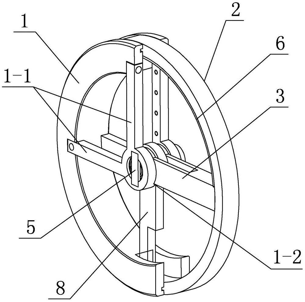Wheel switching mechanism for mobile robot