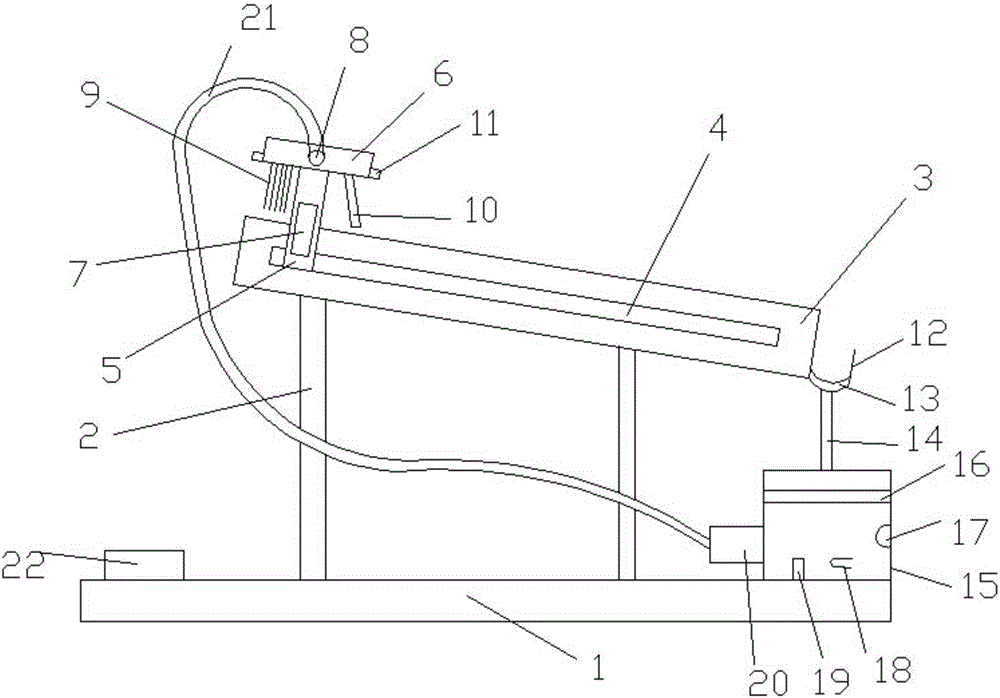 Solar photovoltaic plate with cleaning device