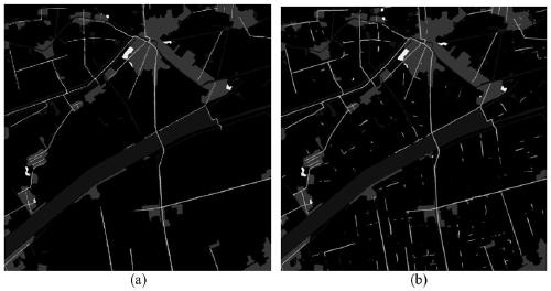 Remote sensing image terrain classification method based on lightweight semantic segmentation network