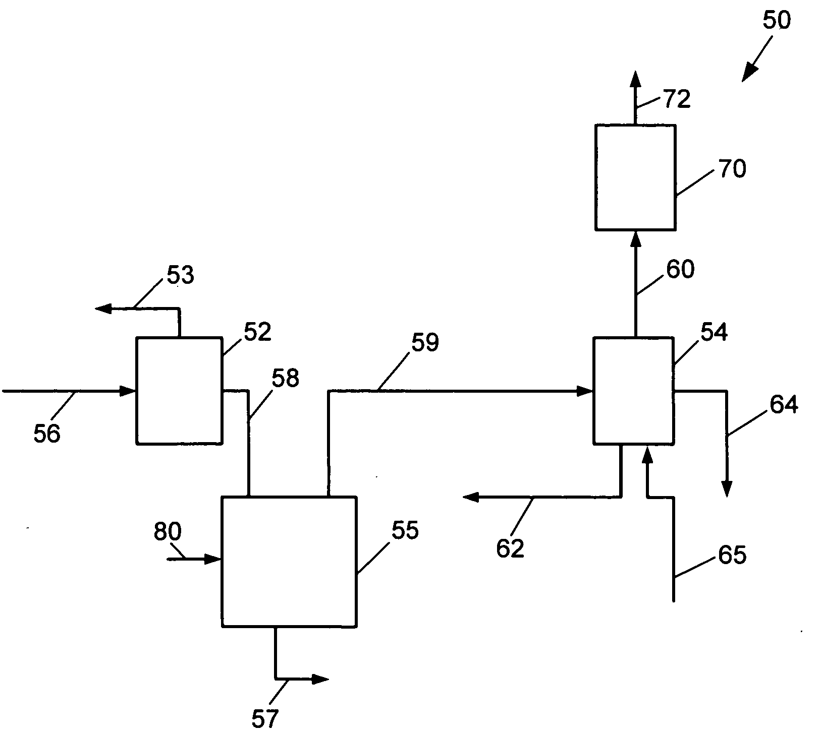 Method for extracting oil from a water and solids composition, method for the production of ethanol, and ethanol production facility