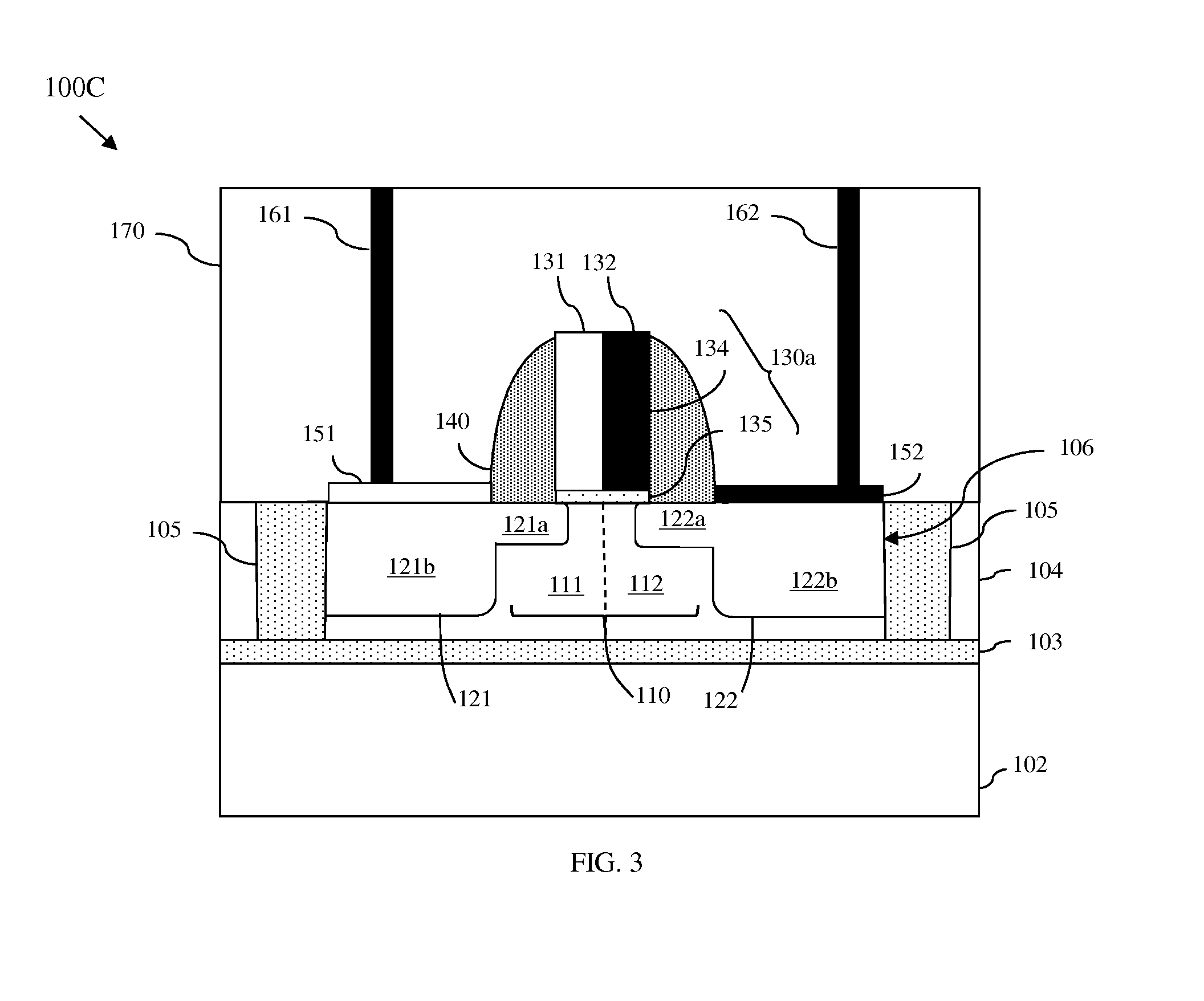 Field effect transistor having phase transition material incorporated into one or more components for reduced leakage current