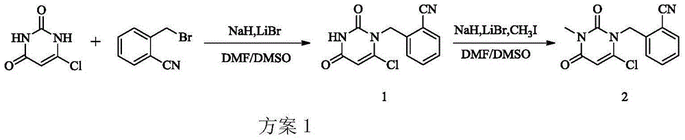 Synthesis method of Alogliptin intermediate