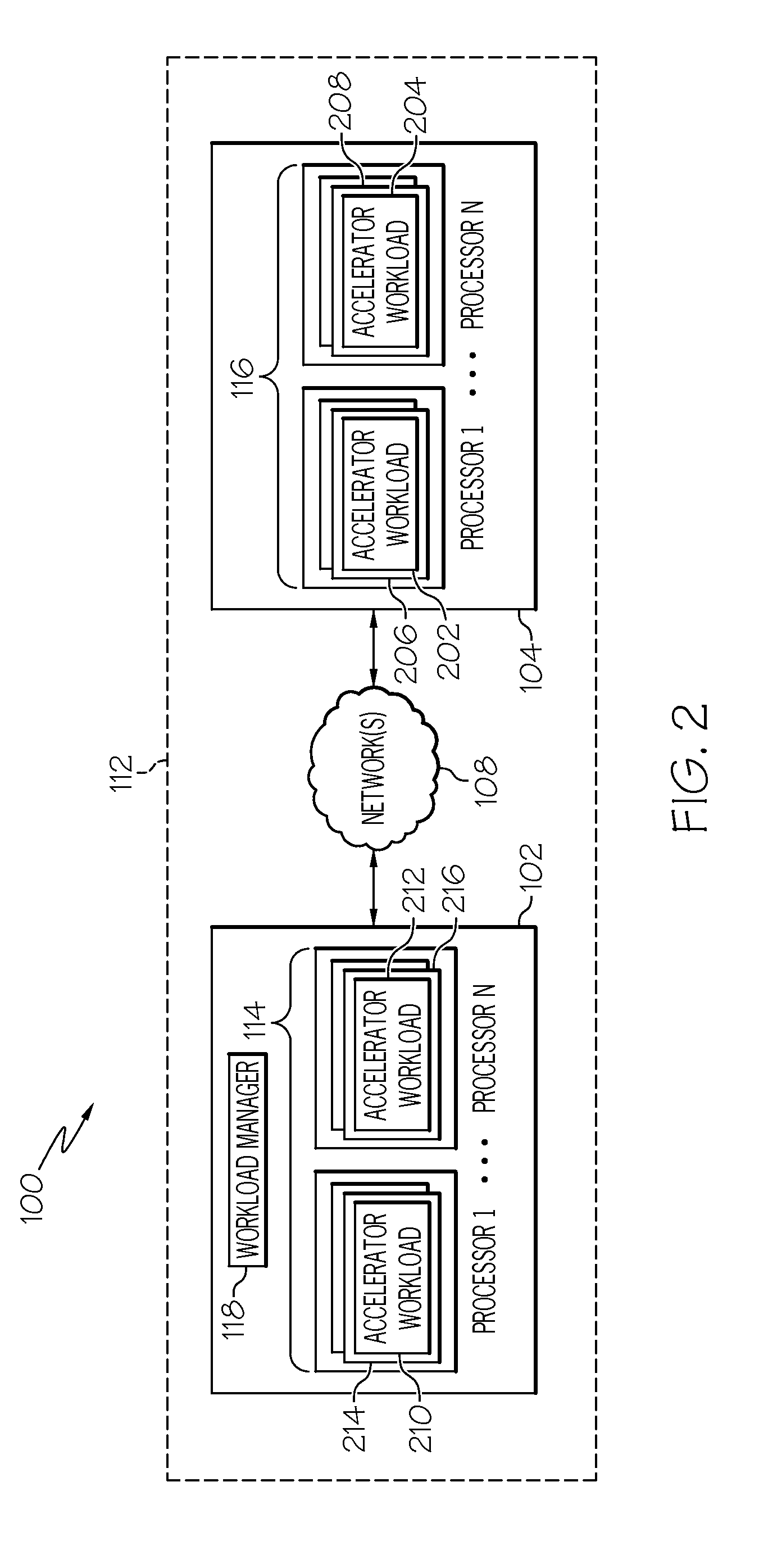 Rescheduling workload in a hybrid computing environment