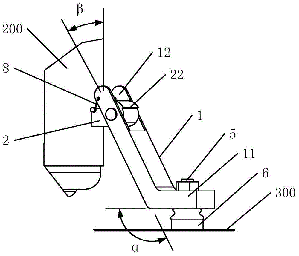 compressor support structure