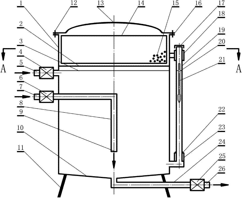 Dehydrating apparatus for alcoholic group bactericidal and fresh keeping liquid