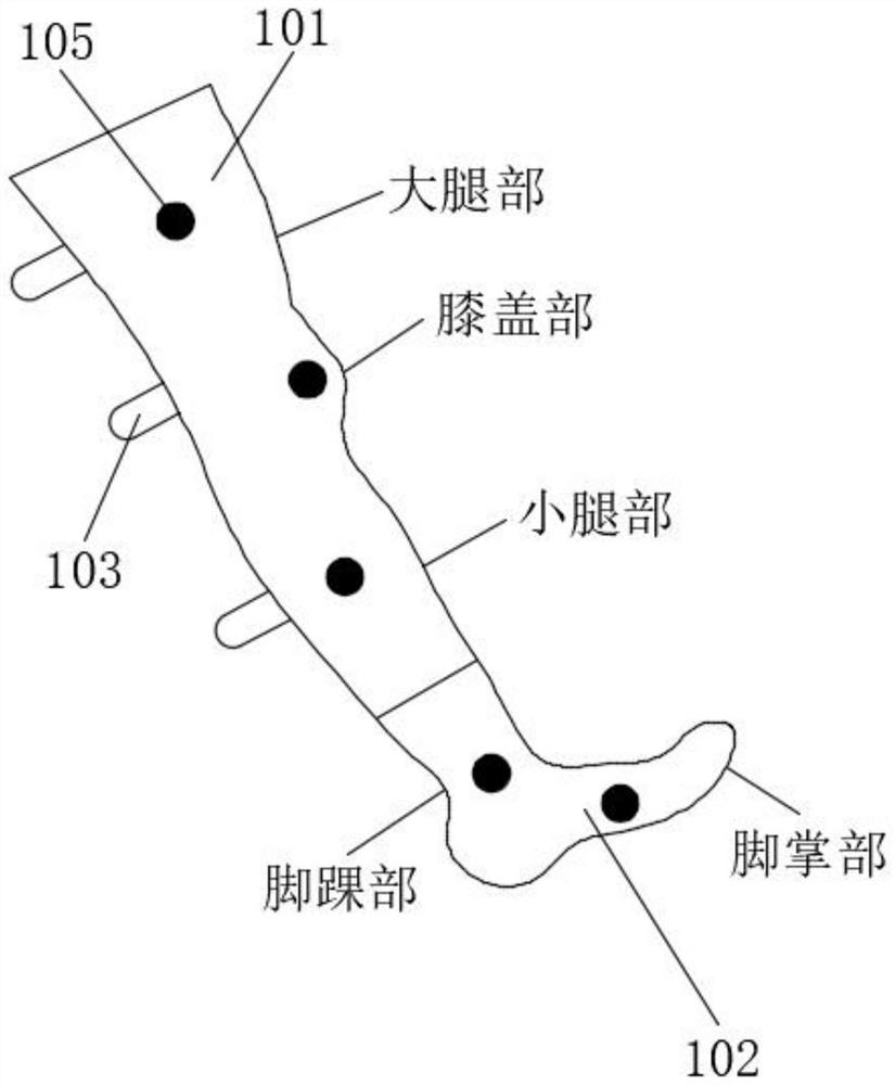 Big data technology based abnormal gait recognition and correction method for people with disabilities