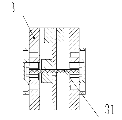 Zero-pressure-damage two-way high-speed explosion stop device for pipelines