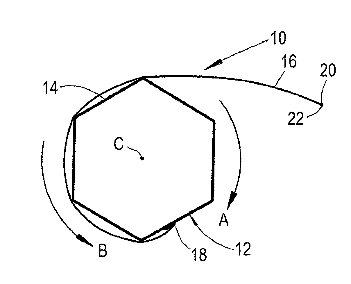 Threaded fastener assembly and method of locking a threaded fastener