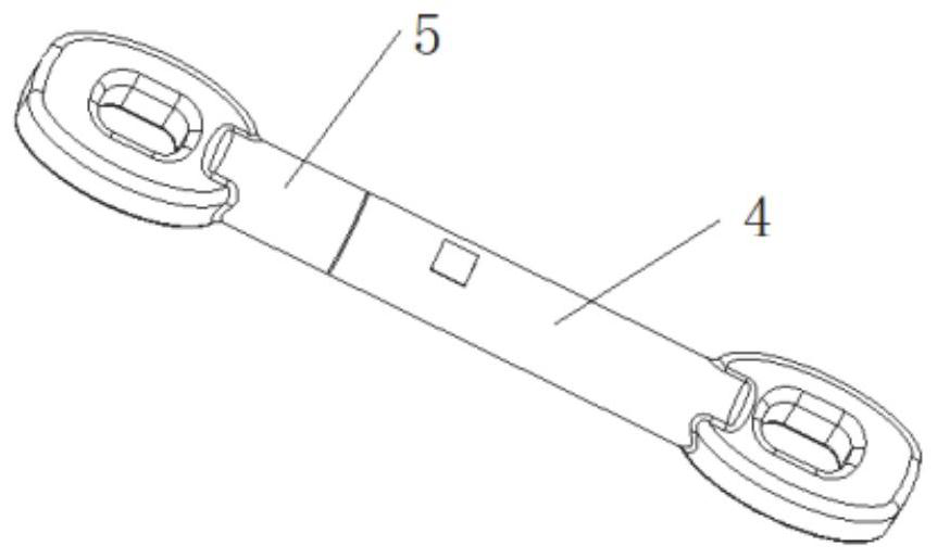 An assembled aortic stent system