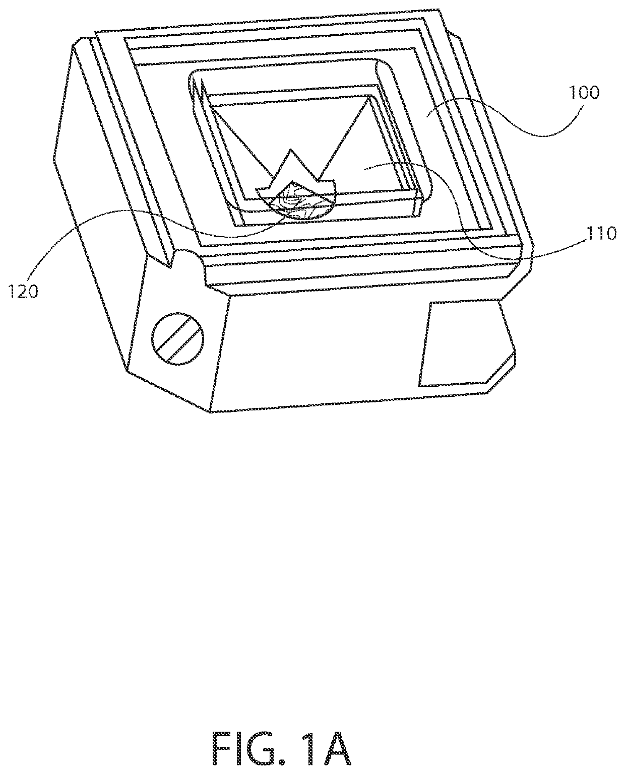 Apparatus for optical inspection of small volumes of liquid sample and cuvettes therefor