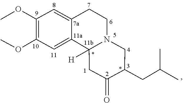 SUBSTITUTED 3-ISOBUTYL-9,10-DIMETHOXY-1,3,4,6,7,11B-HEXAHYDRO-2H-PYRIDO[2,1-a]ISOQUINOLIN-2-OL COMPOUNDS, THEIR SYNTHESIS, AND USE THEREOF