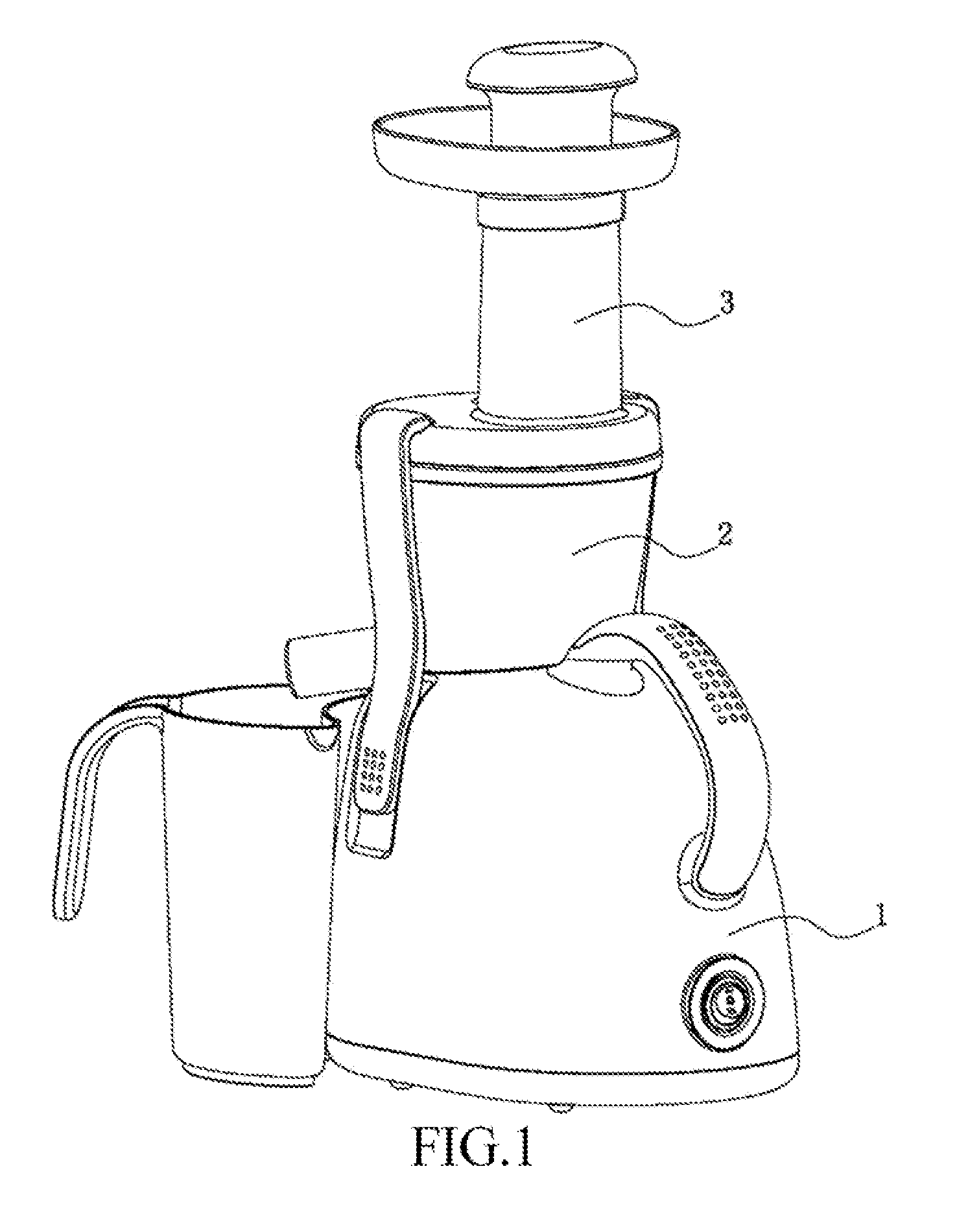 Squeeze-type juice extractor