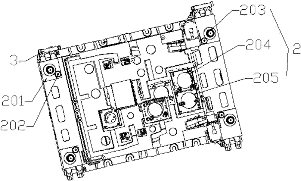 Combined type punching die