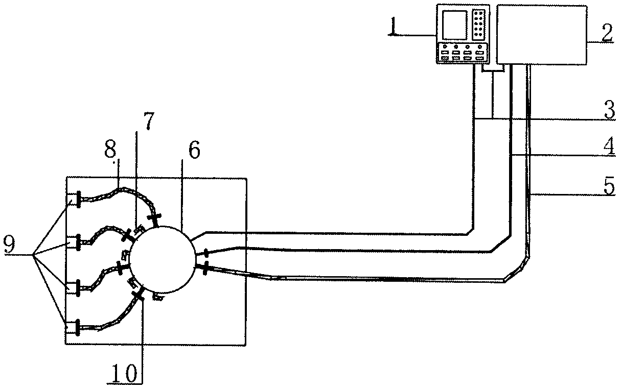 Filtering layer back washing method for percolating water abstraction and control system