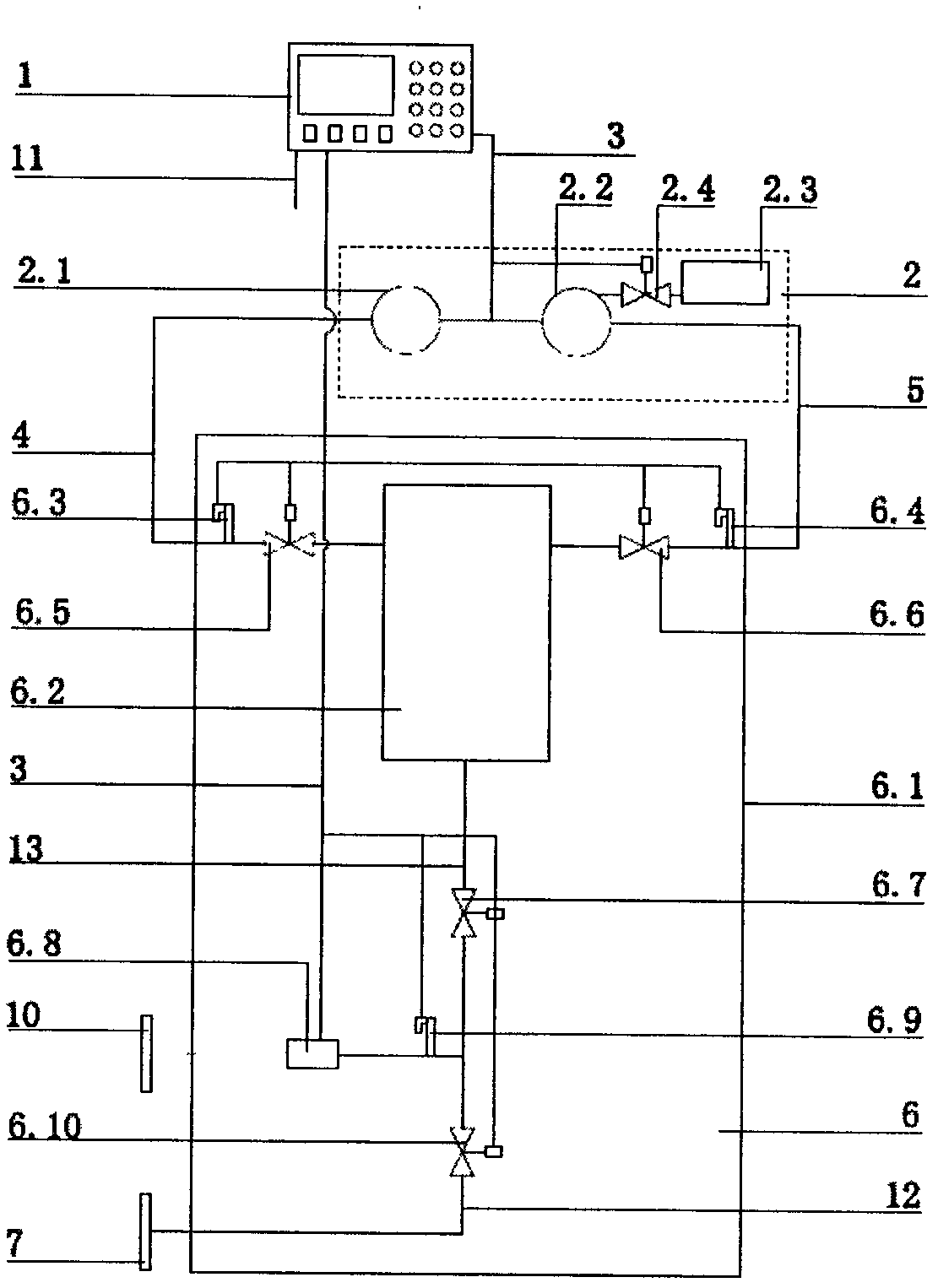 Filtering layer back washing method for percolating water abstraction and control system