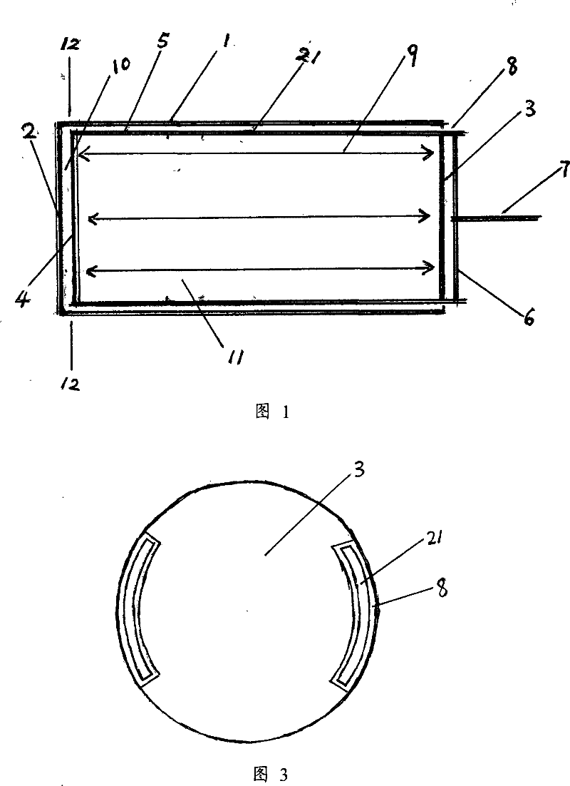 Two-stroke elasticity internal combustion engine