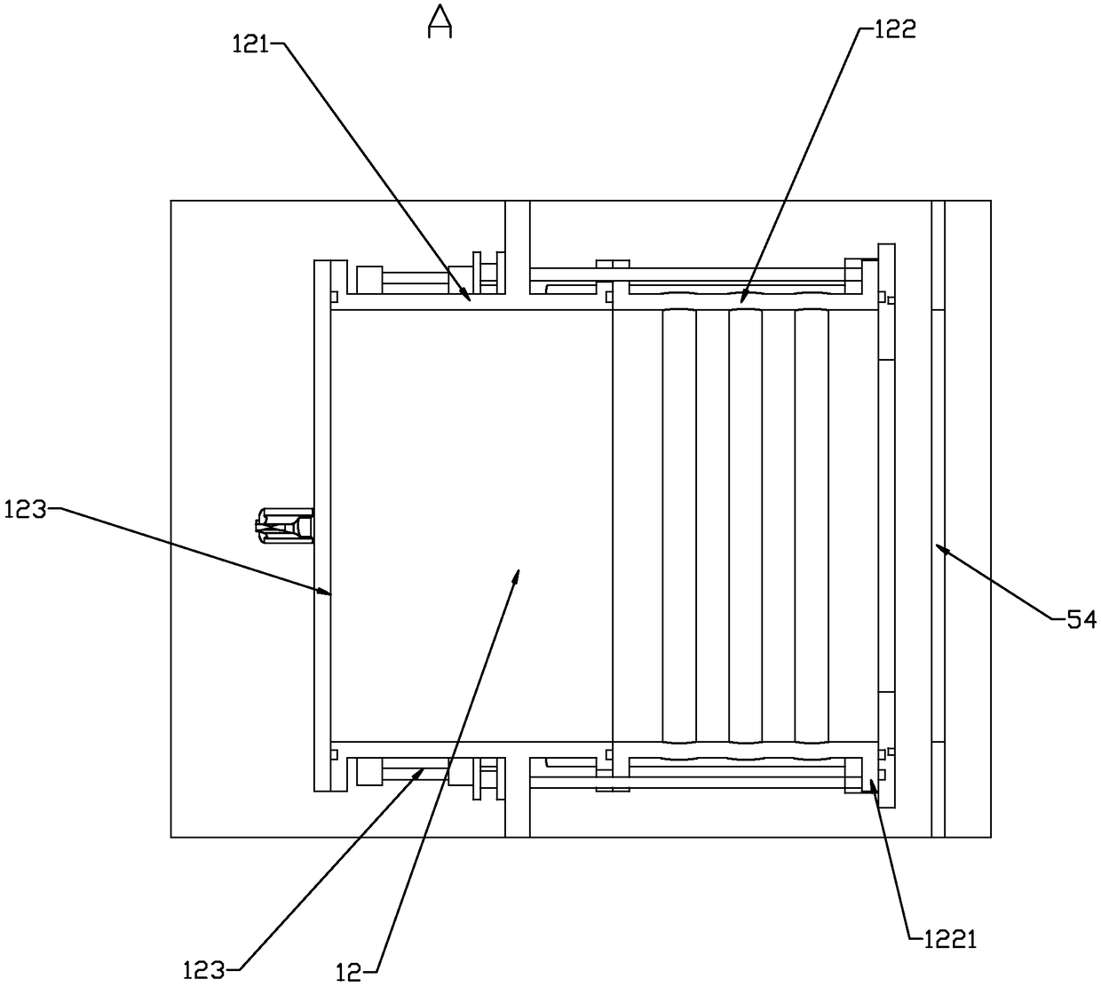 Vertical circumferential circulation continuous type vapor deposition equipment