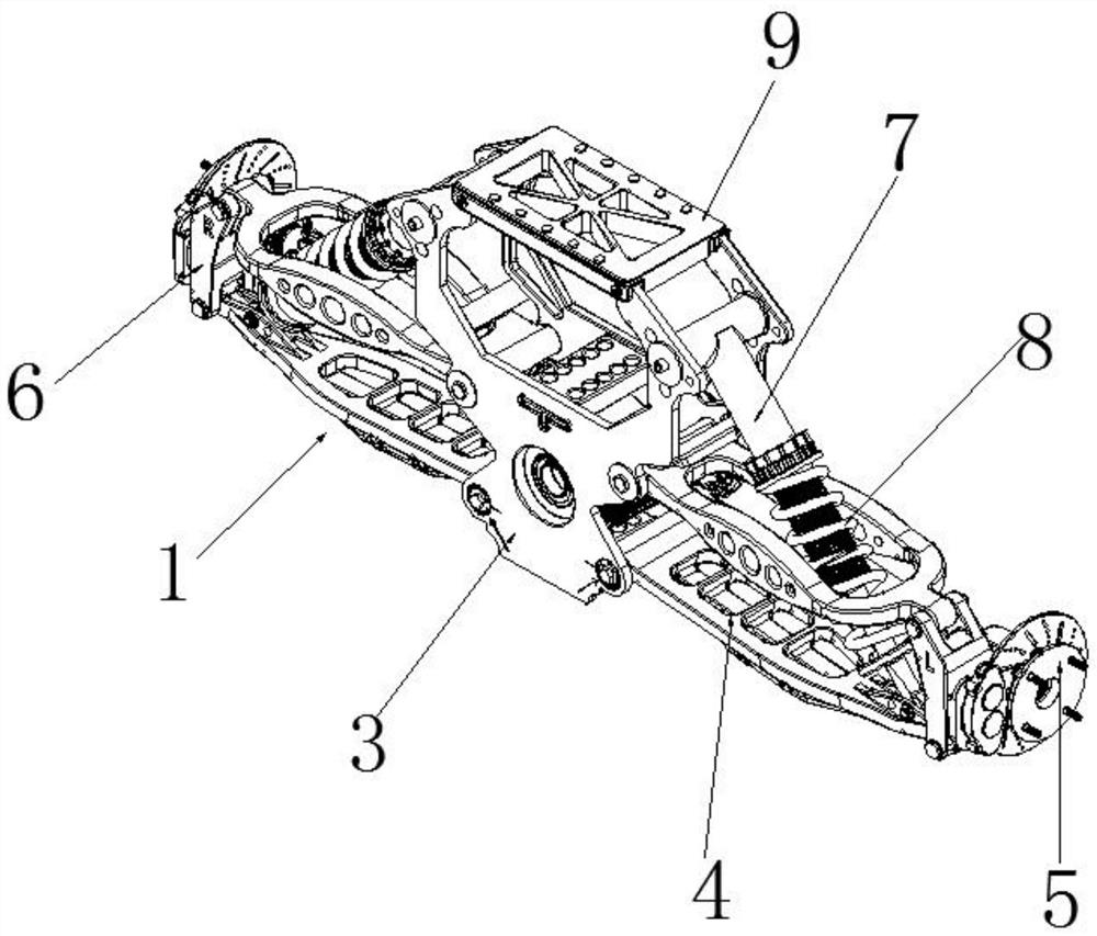 An adjustable fixing device and its fixing method for underwater sunken objects salvage