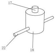 Uniform moxa fumigation device for endocrine treatment