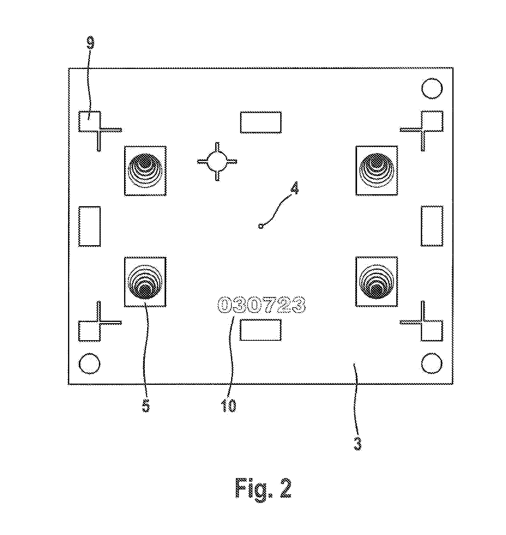 System and method for optically imaging objects on a detection device by a pinhole aperture