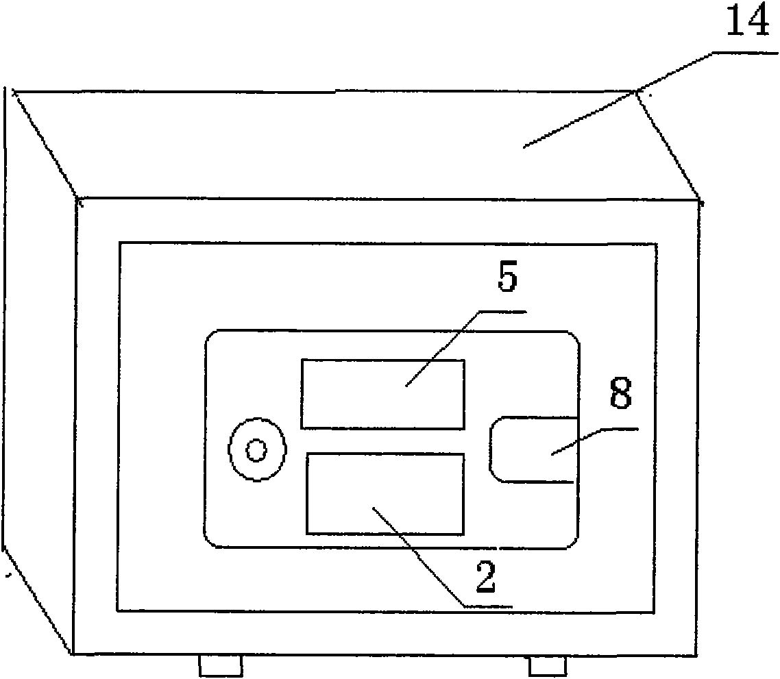 Intelligent coffer and controlling method thereof
