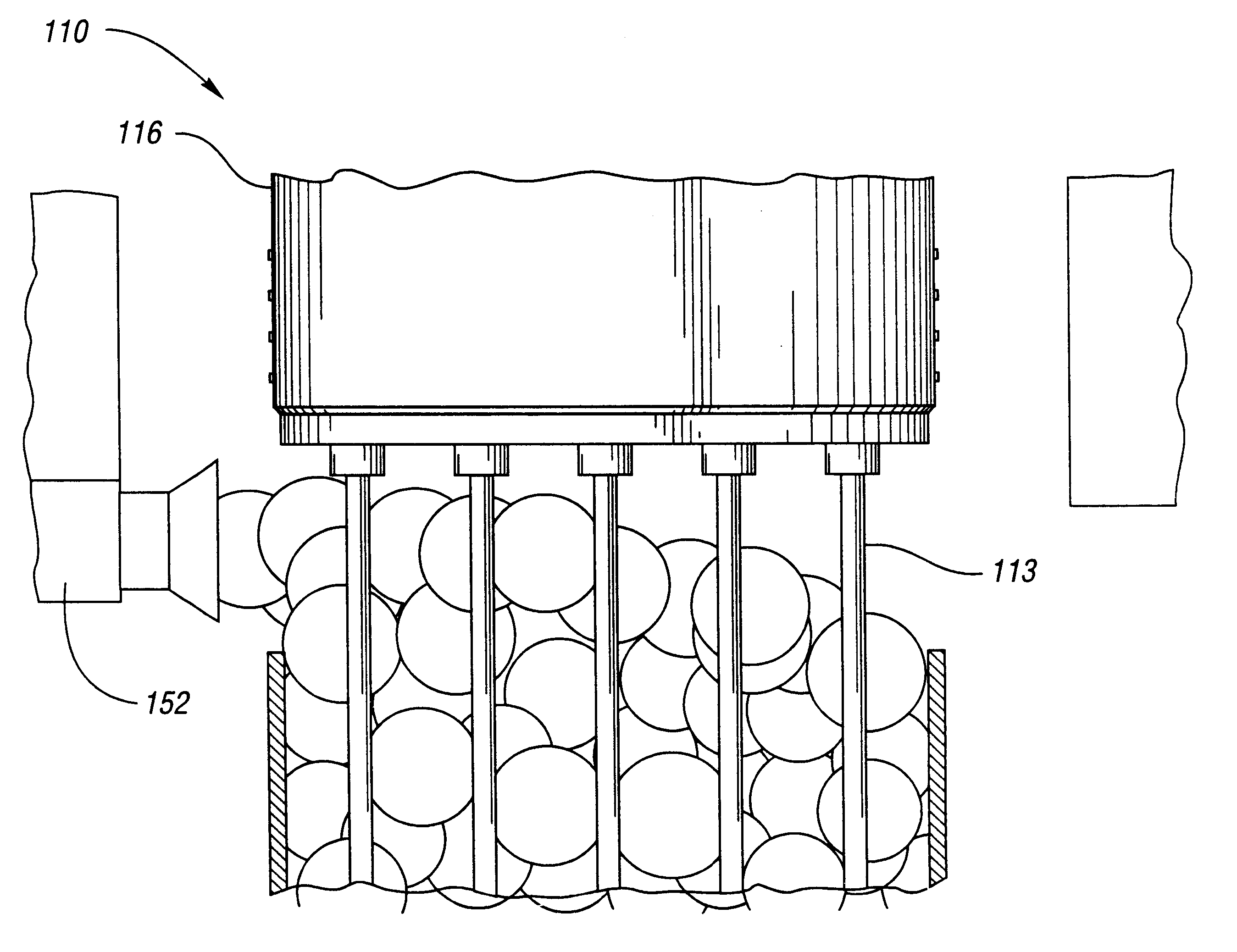 Method of making a supported plurality of electrochemical extruded membranes