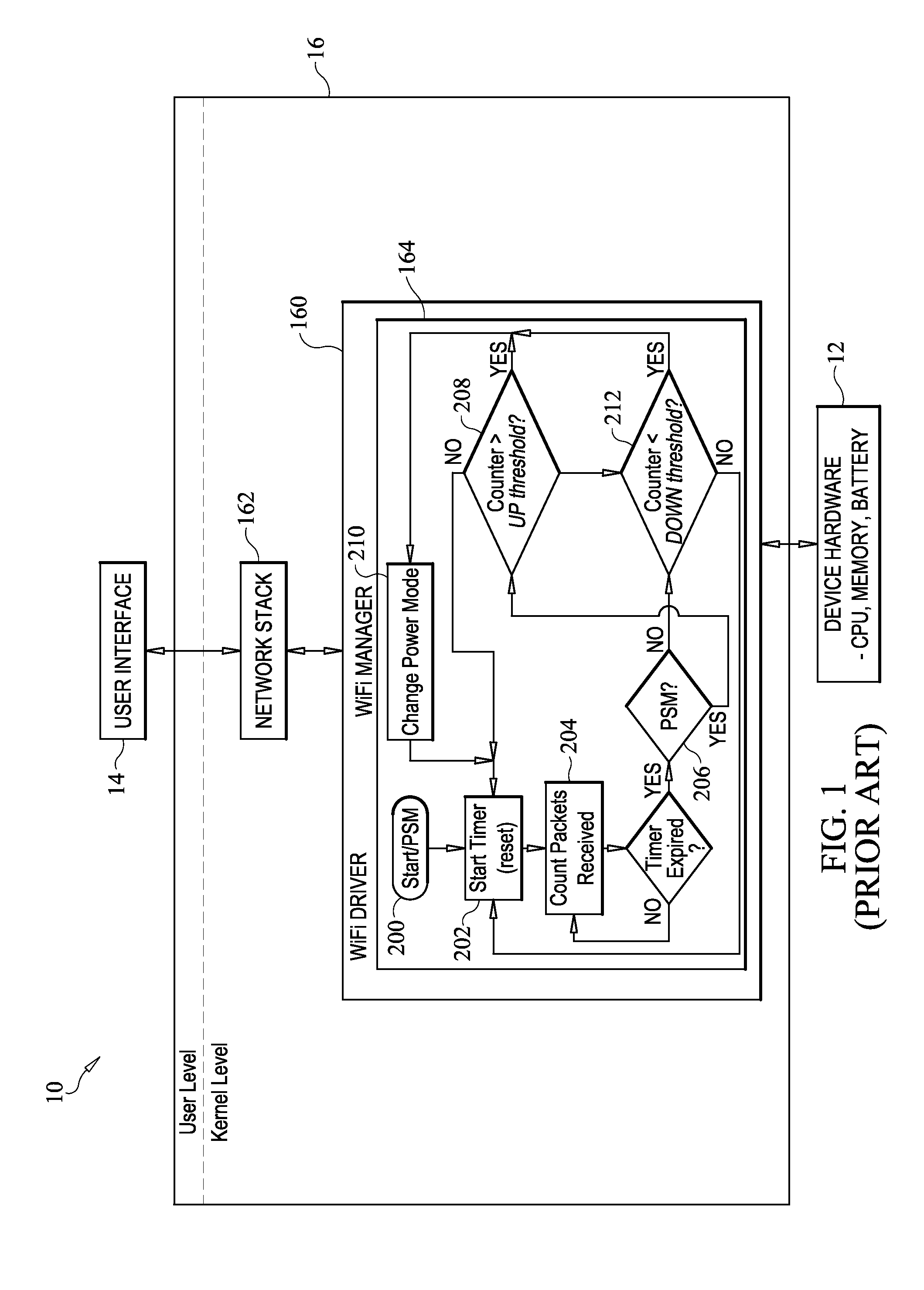 Method for conserving power on battery-powered communication devices